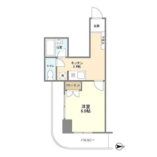 トウセン南大塚【5階】の間取り