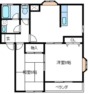 グレイスハイツ【2階】の間取り