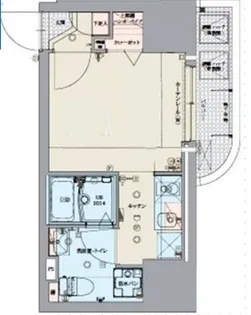 ハウスセゾン新板橋【3階】の間取り