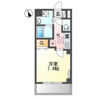 グランチェスタ【1階】の間取り