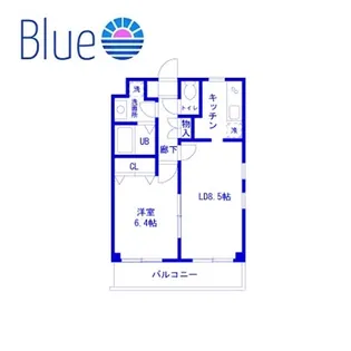 フォレストI【2階】の間取り