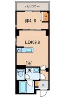 (仮称)墨田区亀沢3丁目計画【4階】の間取り