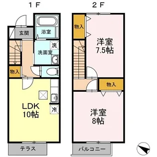 グランシャリオの間取り