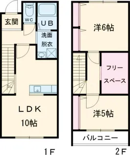カーサ・ソラーナBの間取り