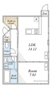 マルベリーファームII【2階】の間取り