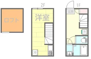 セレステ長津田【1階】の間取り