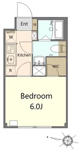 フルーブ本羽田【3階】の間取り