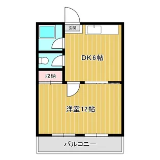 古蔵ビル【3階】の間取り