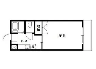 第3三池ビル【1階】の間取り