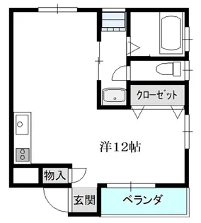イーダッシュ八幡【3階】の間取り