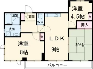 ヴィラエクセル東新小岩【2階】の間取り