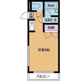 リバータウン松枝【3階】の間取り