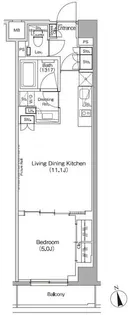 東京都杉並区高円寺南2【マンション】の間取り