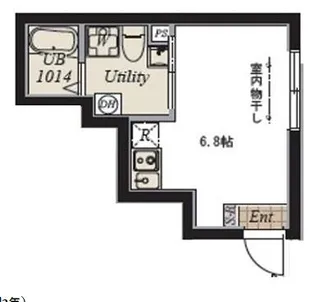 プラチナフォルム荏原中延【3階】の間取り
