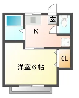 昭和町コーポ【2階】の間取り