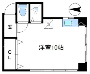 信武マンション【1階】の間取り
