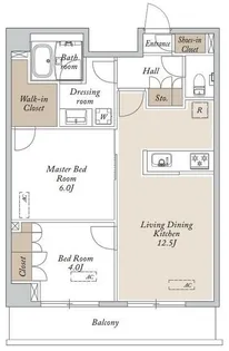 東京都荒川区東尾久8【マンション】の間取り