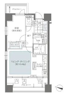 メゾンカルム本郷【4階】の間取り