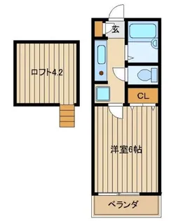 エトワールひばりヶ丘B棟【2階】の間取り