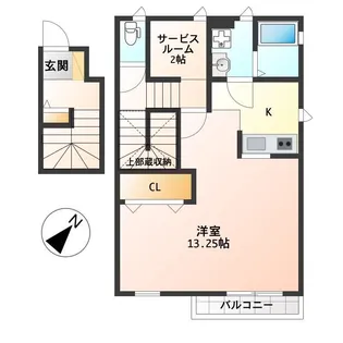アセンブル青山【2階】の間取り