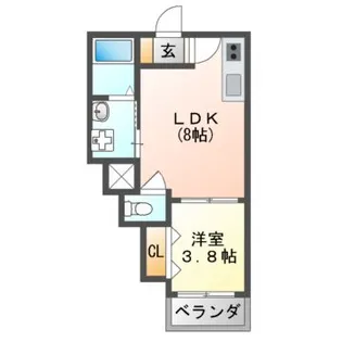 e-house羽曳野【2階】の間取り