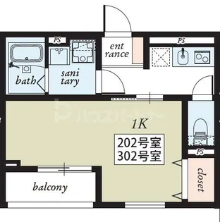 MAISON SA XVIII(メゾンエスエー エイティーン)【2階】の間取り