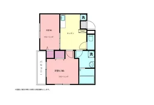プリマヴェーラ狭間【2階】の間取り