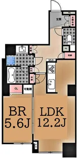 アマックス横浜【8階】の間取り