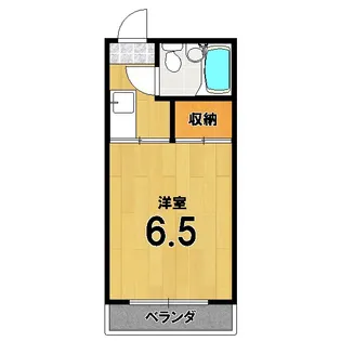 おうぎやマンション【2階】の間取り