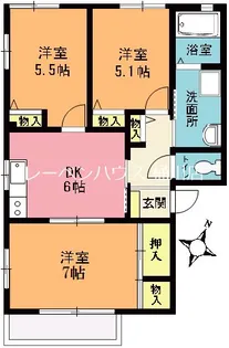 ベストハイツ【1階】の間取り
