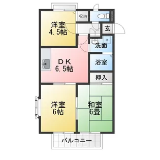 ガーデンハウス【1階】の間取り