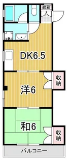 五月ビル【2階】の間取り