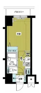 フェニックス初台弐番館【4階】の間取り