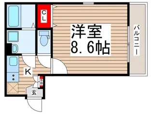ファ-ストステ-ジ錦糸町【3階】の間取り