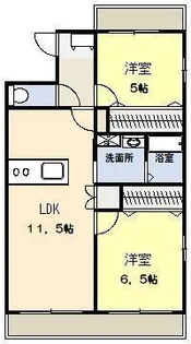 レセーナ【2階】の間取り