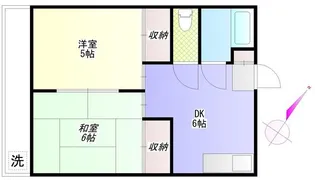 コーポクリハラ【2階】の間取り