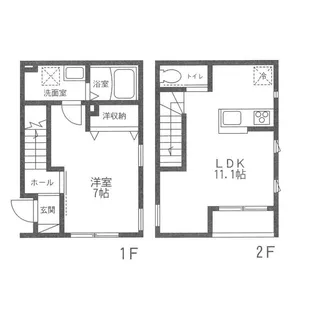フェリーチェ山王の間取り