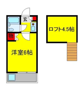 ジュネパレス北習志野第1【2階】の間取り