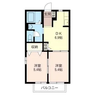 セフィラ 青木【2階】の間取り