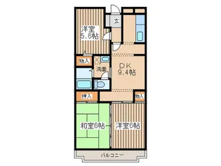 アジュール湘南【2階】の間取り