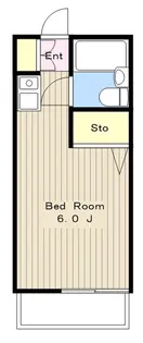 メゾンエレーズNo.3【2階】の間取り