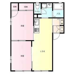 カーサ・タカハシ【2階】の間取り