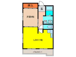 カ-レンベルグ【5階】の間取り