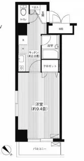 コスモリード日暮里レジデンス【4階】の間取り