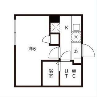 アイリス渋谷【1階】の間取り