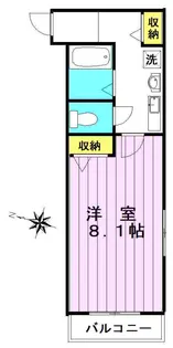 パティスリーステュディオ【3階】の間取り