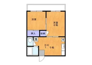 ときわハイム【2階】の間取り