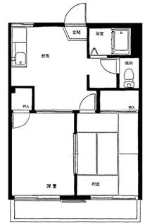エステートI【2階】の間取り