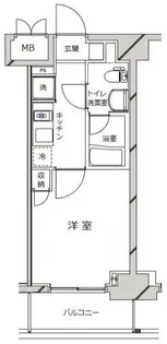 ライジングプレイス堀切【10階】の間取り