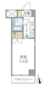 スカイプラザIII【2階】の間取り